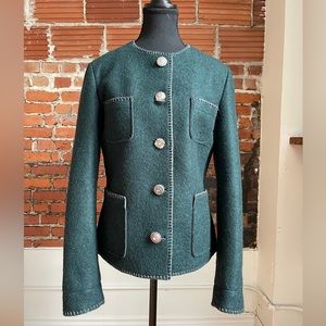 DE'HART Donata Wool Blend Blazer